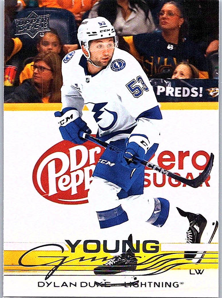 2025-26 Upper Deck Dylan Duke #249 RC front