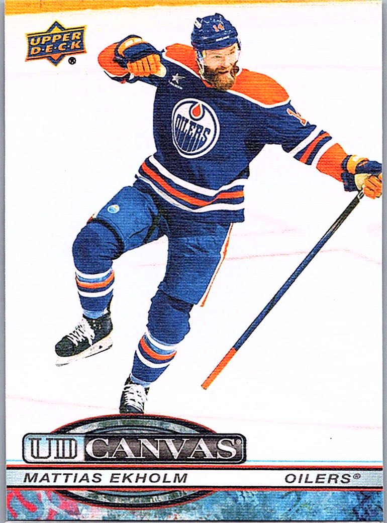2025-26 Upper Deck - UD Canvas Mattias Ekholm #C-53 front