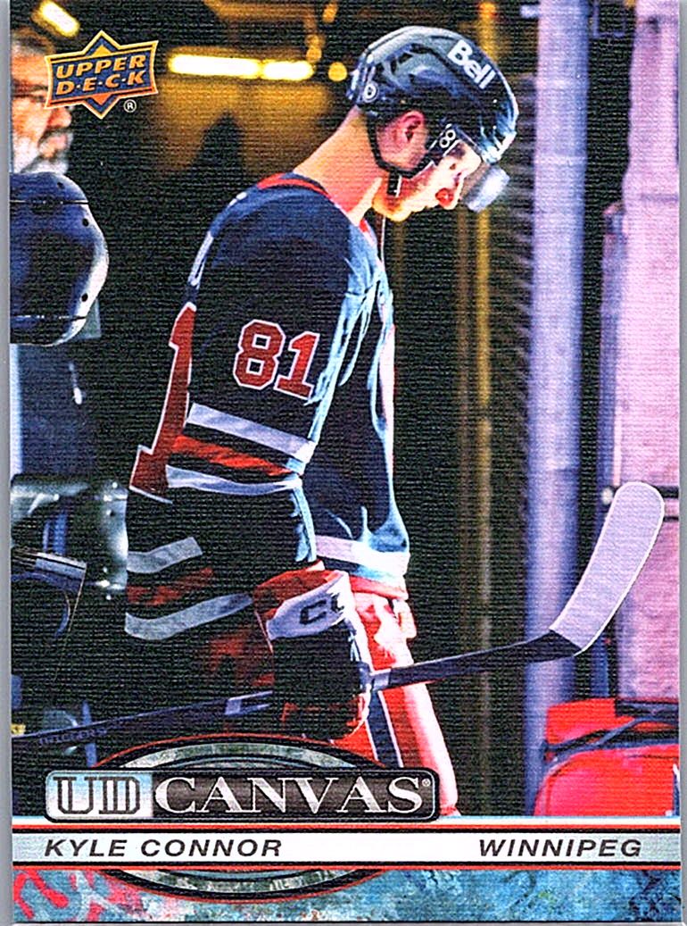 2025-26 Upper Deck - UD Canvas Kyle Connor #C-17 front