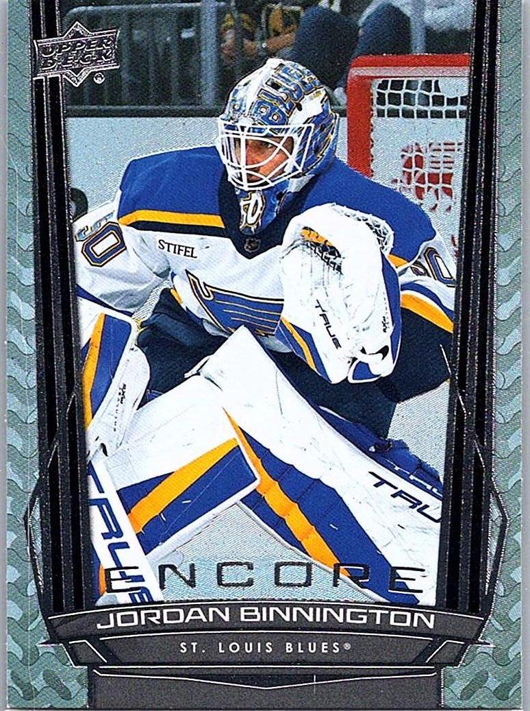 2025-26 Upper Deck - Encore Jordan Binnington #E-97 front