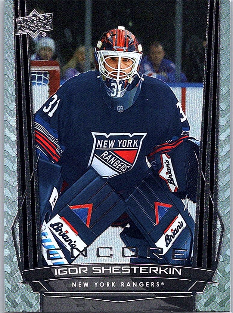 2025-26 Upper Deck - Encore Igor Shesterkin #E-12 front