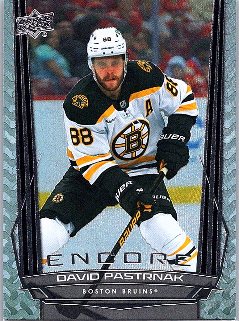 2025-26 Upper Deck - Encore David Pastrnak #E-80 front