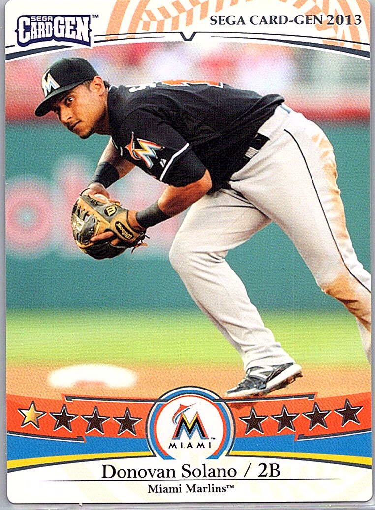 2013 Baseball Donovan Solano front