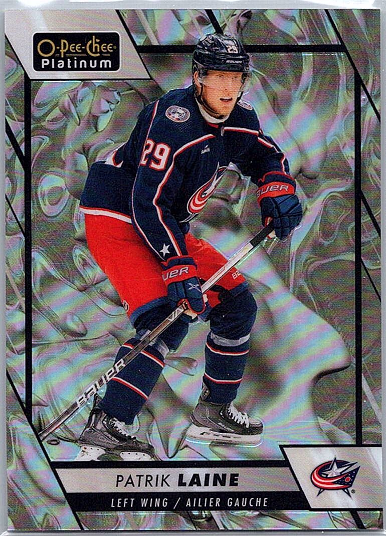 2023-24 O-Pee-Chee Platinum - Liquid Metal Patrik Laine #197 SN399 front