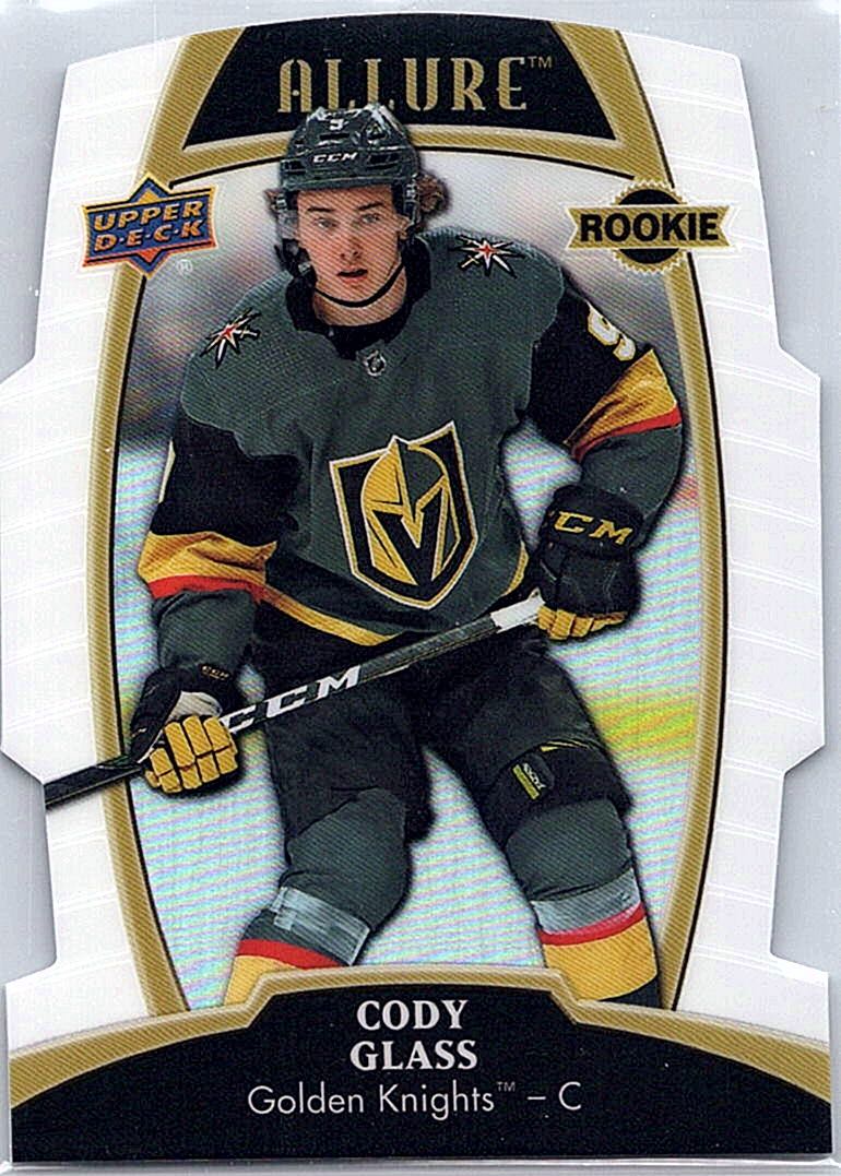 2019-20 Upper Deck Allure - White Rainbow Cody Glass #94 front