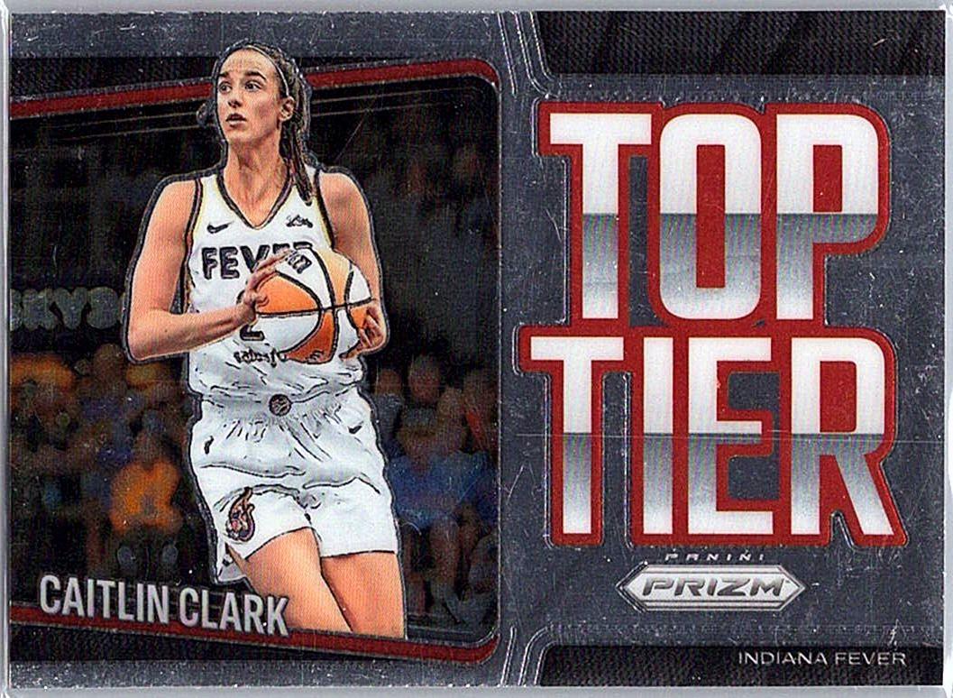 2025 Panini Prizm WNBA - Top Tier Caitlin Clark #8 front