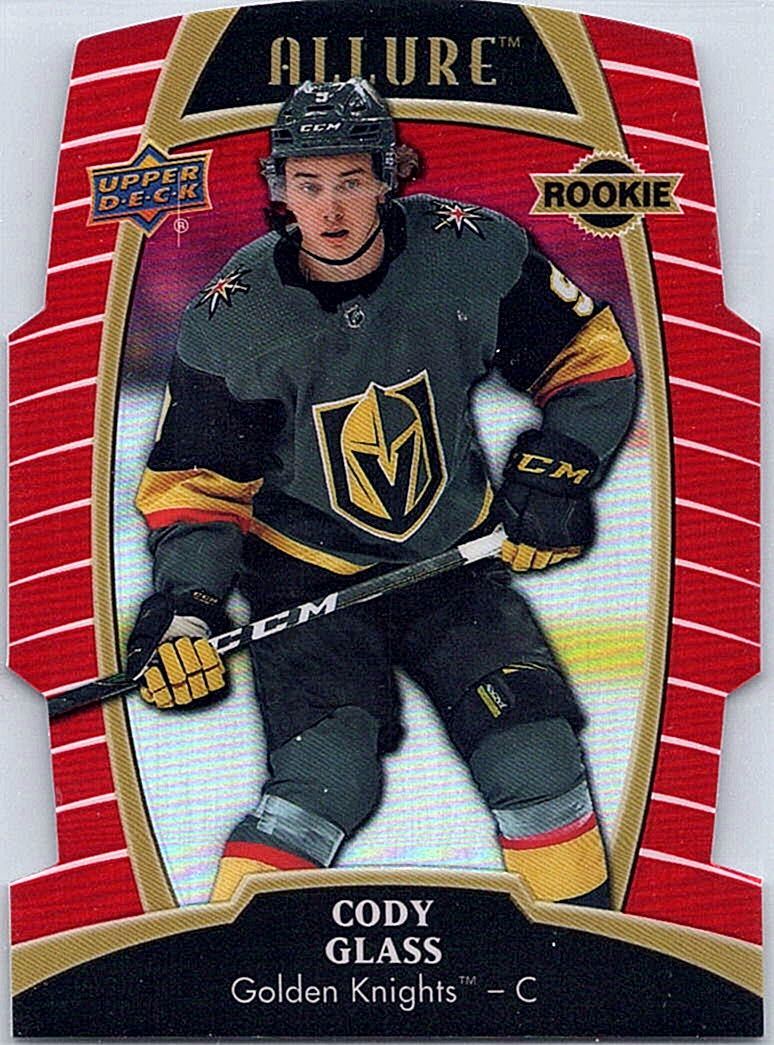 2019-20 Upper Deck Allure - Red Rainbow Cody Glass #94 front