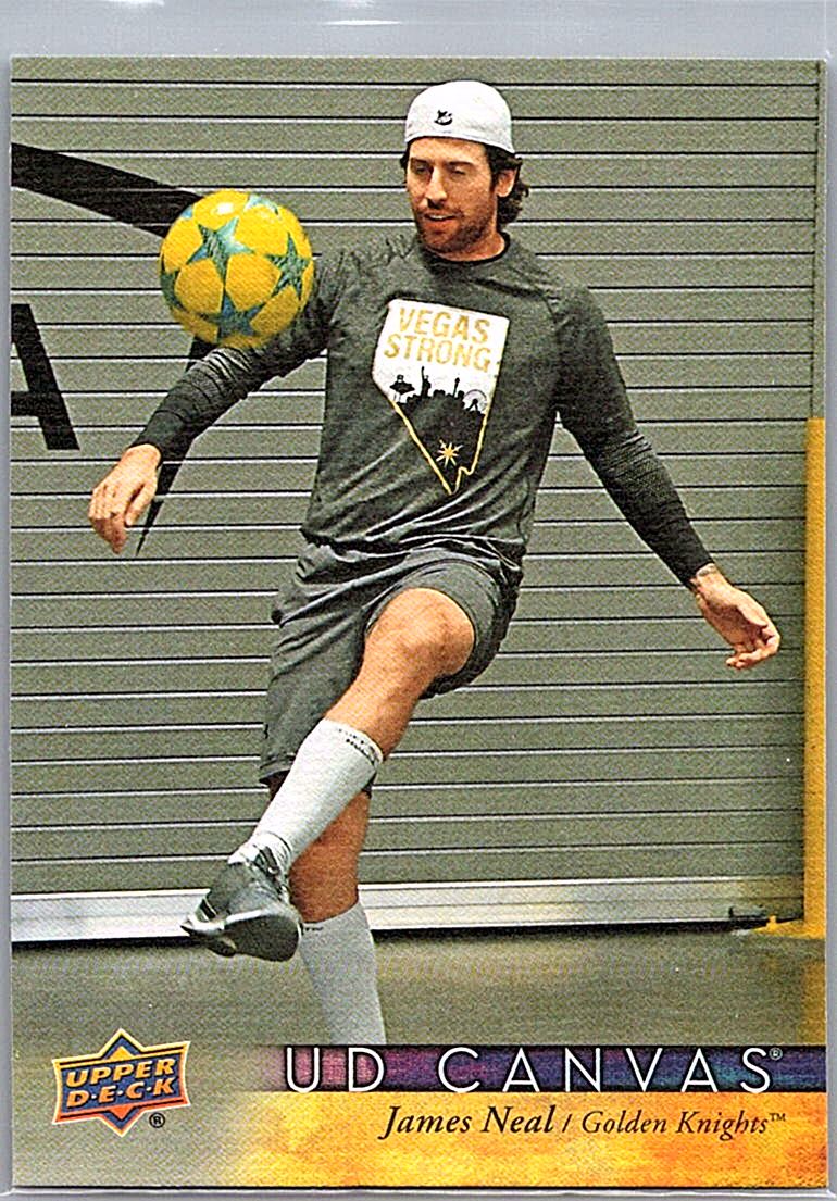 2017-18 Upper Deck - UD Canvas James Neal #C200 front