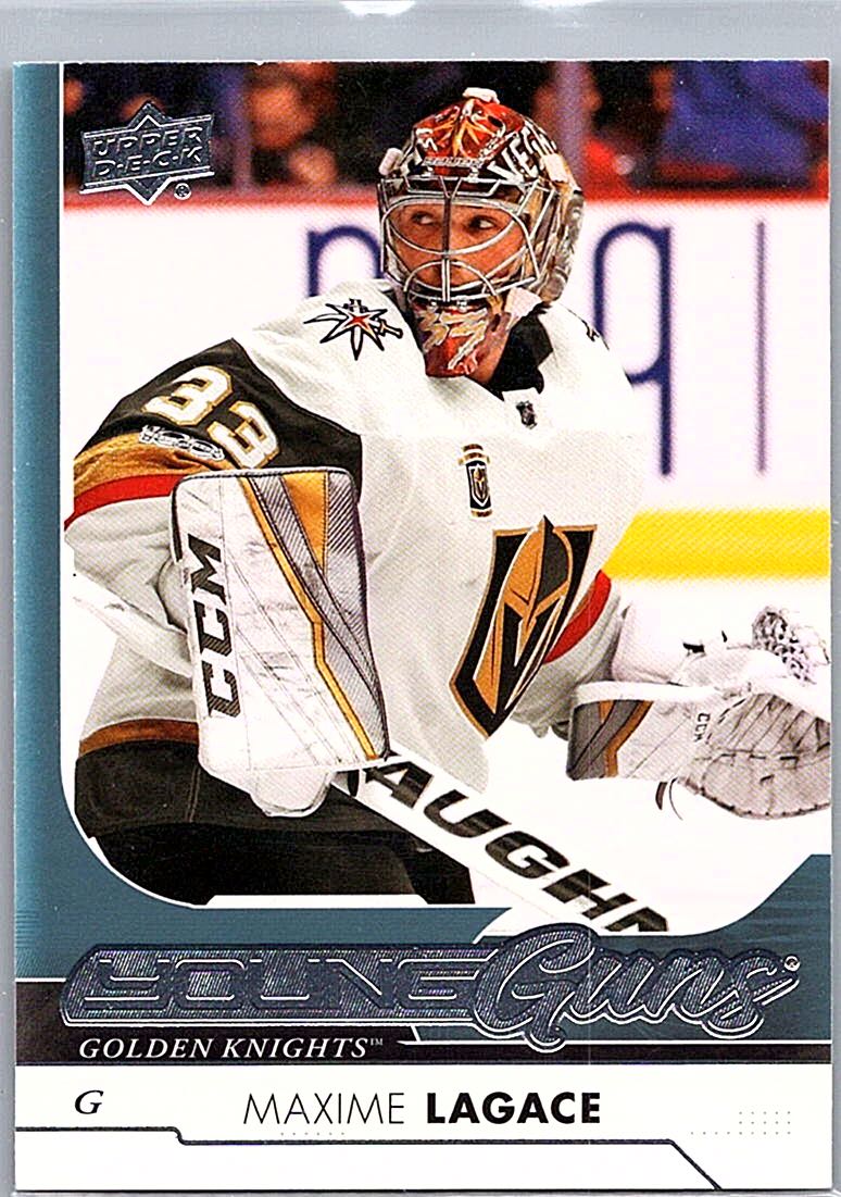 2017-18 Upper Deck Maxime Lagace #482 RC front
