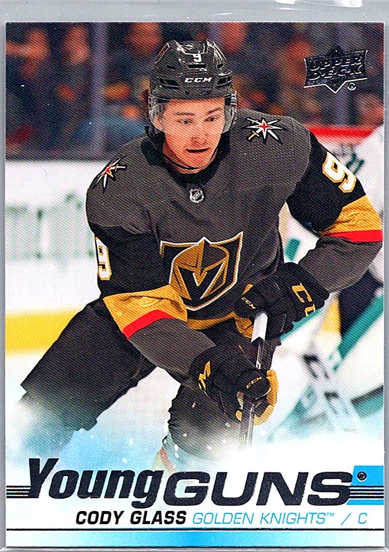 2019-20 Upper Deck Cody Glass #237 RC front