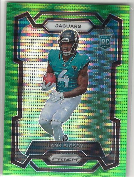 2023 Panini Prizm - Neon Green Pulsar Tank Bigsby #348 front