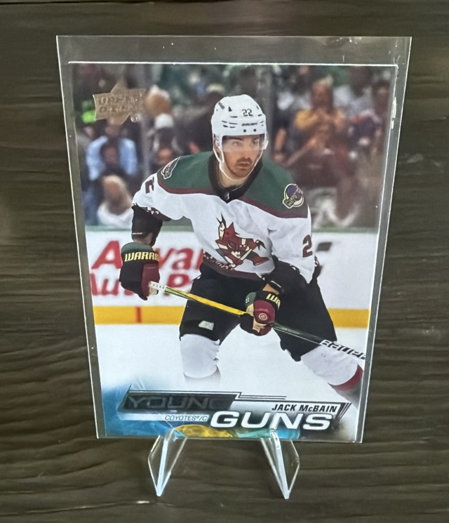 2022-23 Upper Deck Jack McBain #230 RC front