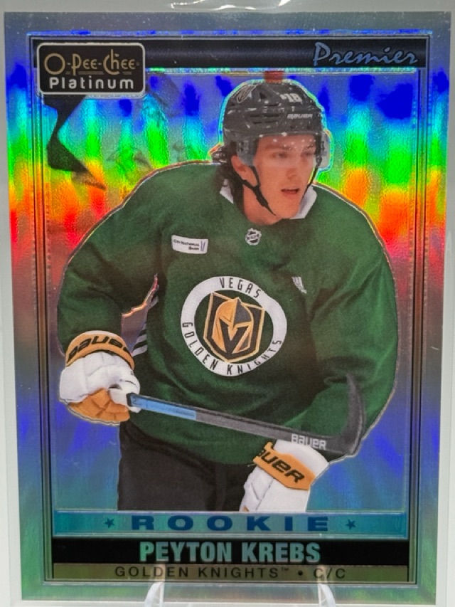 2020-21 O-Pee-Chee Platinum - Premier Peyton Krebs #P-38 front
