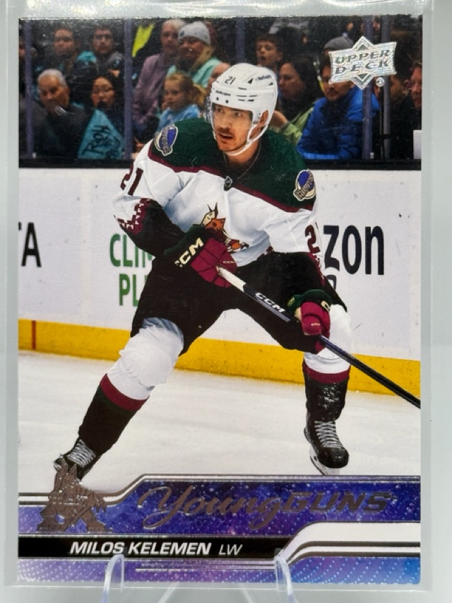 2023-24 Upper Deck Milos Kelemen #211 RC front
