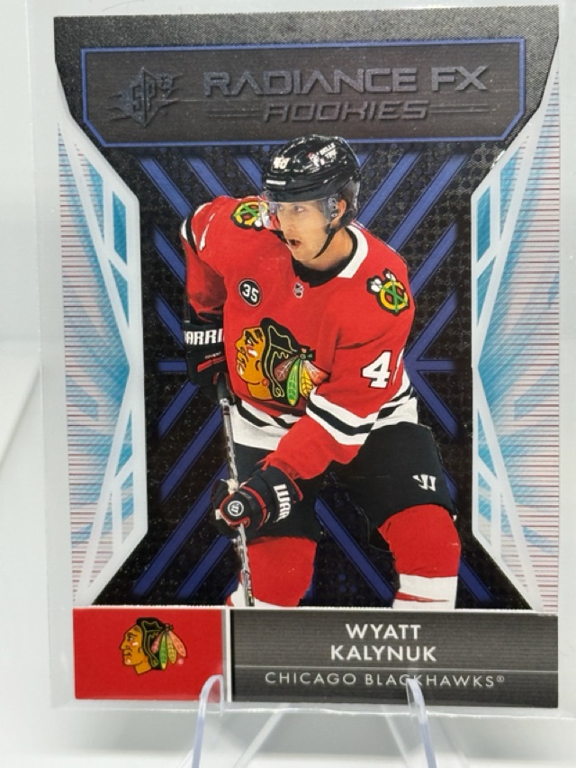 2021-22 SPx - Radiance F/X Wyatt Kalynuk #RFX-64 front