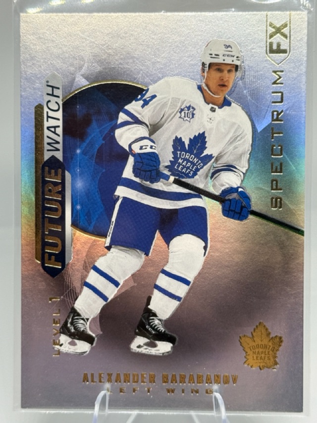2020-21 SP Authentic - Spectrum FX Alexander Barabanov #S-47 front