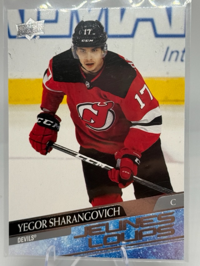 2020-21 Upper Deck - French Yegor Sharangovich #489 RC front