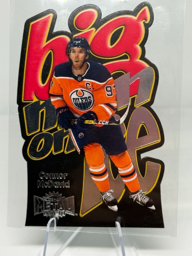 2021-22 SkyBox Metal Universe - Big Man on Ice Connor McDavid #BM-40 front