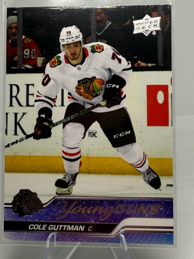 2023-24 Upper Deck Cole Guttman #216 RC front