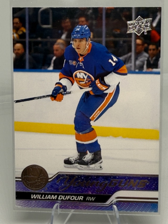 2023-24 Upper Deck William Dufour #206 RC front