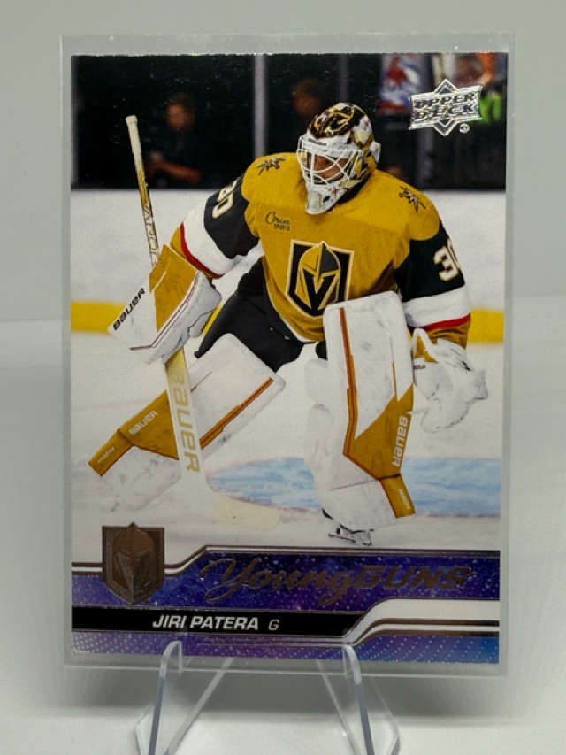 2023-24 Upper Deck Jiri Patera #227 RC front