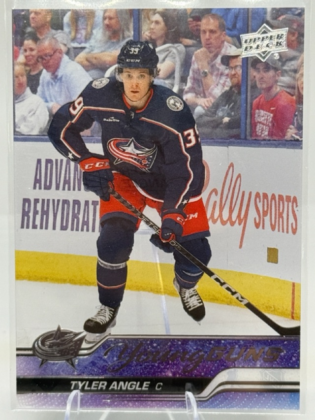 2023-24 Upper Deck - Clear Cut Tyler Angle #453 RC front