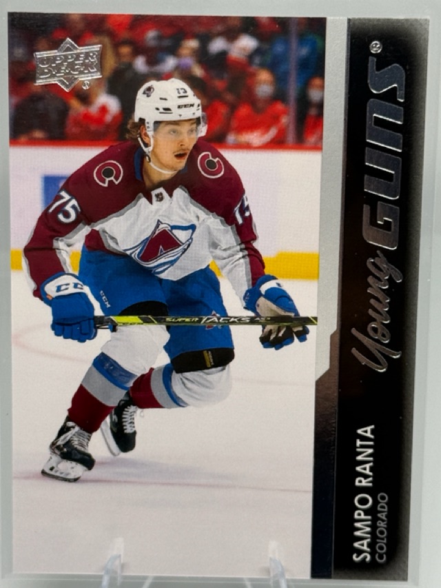 2021-22 Upper Deck Sampo Ranta #457 RC front
