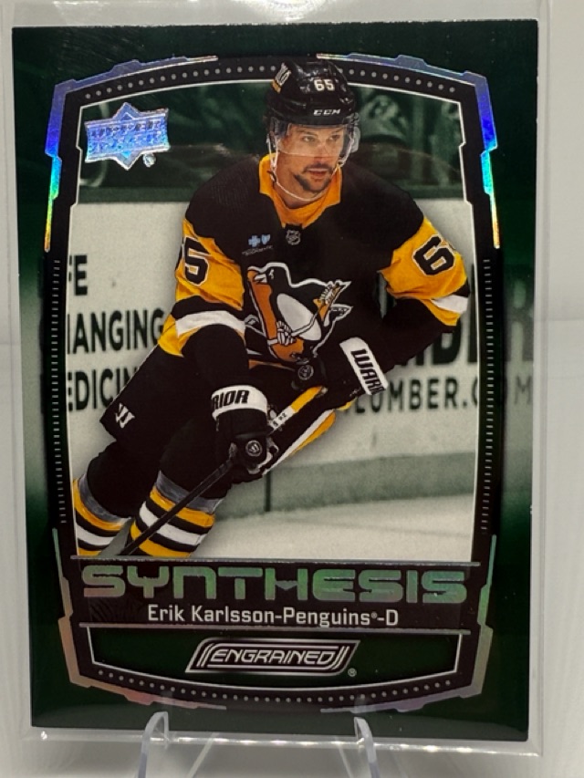 2023-24 Upper Deck Engrained - Synthesis Erik Karlsson #S-4 front