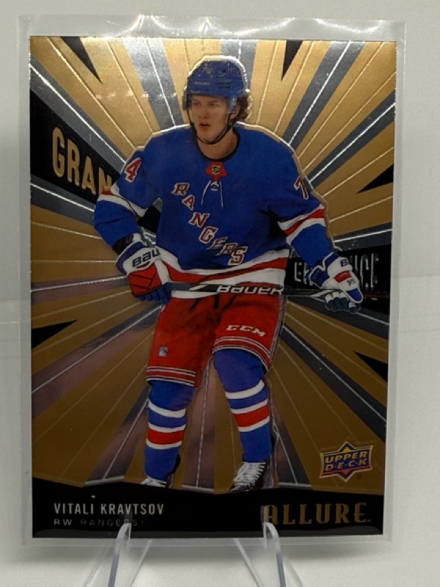 2020-21 Upper Deck Allure - Grand Entrance Vitali Kravtsov #GE-19 front