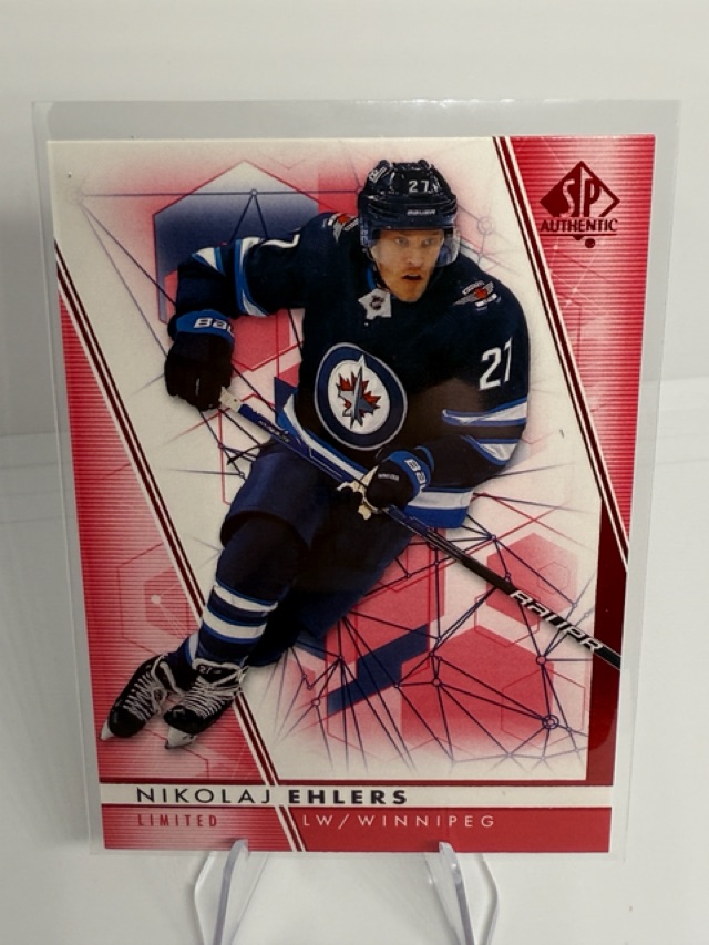 2022-23 SP Authentic - Limited Red Nikolaj Ehlers #27 front