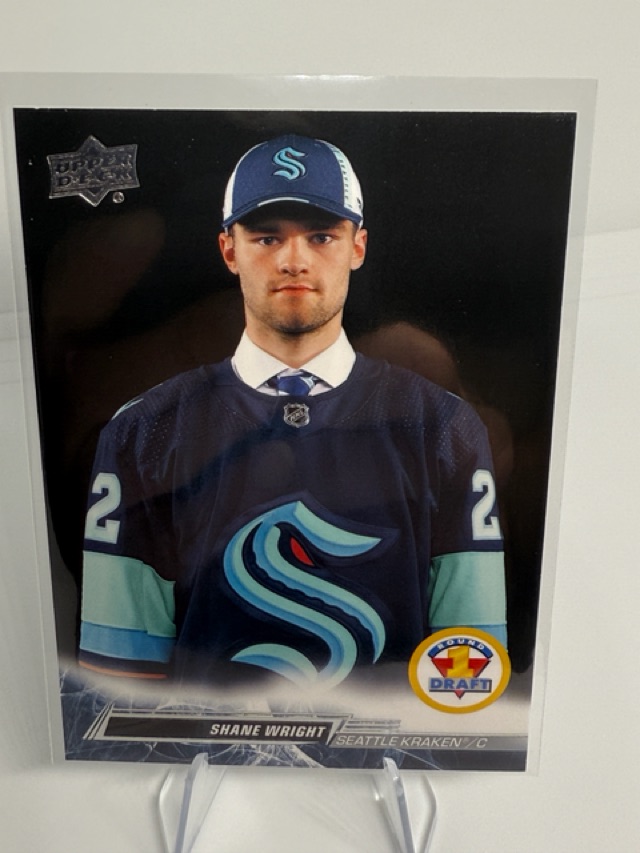 2022-23 Upper Deck Shane Wright #742 front