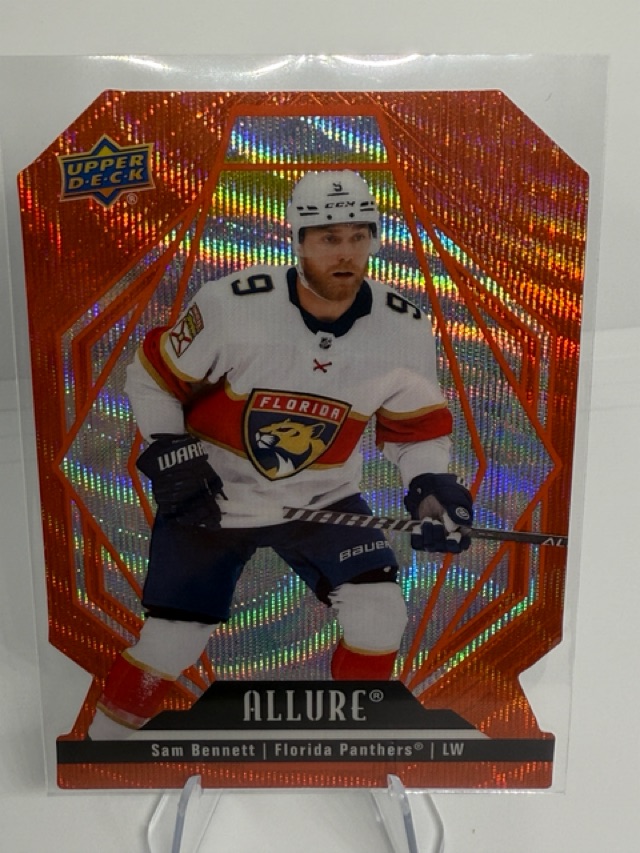 2022-23 Upper Deck Allure - Orange Slice Sam Bennett #63 front