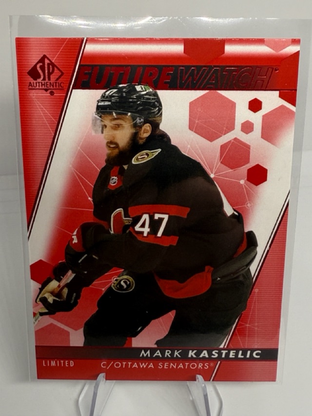 2022-23 SP Authentic - Limited Red Mark Kastelic #136 front