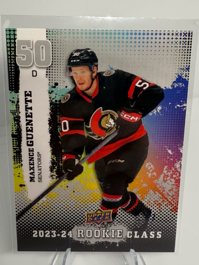 2023-24 Upper Deck - 2023-24 Rookie Class Maxence Guenette #RC-30 front