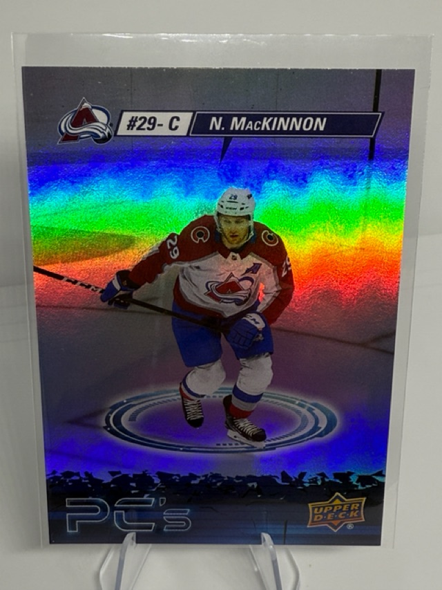 2023-24 Upper Deck - PC's Nathan MacKinnon #PC-4 front