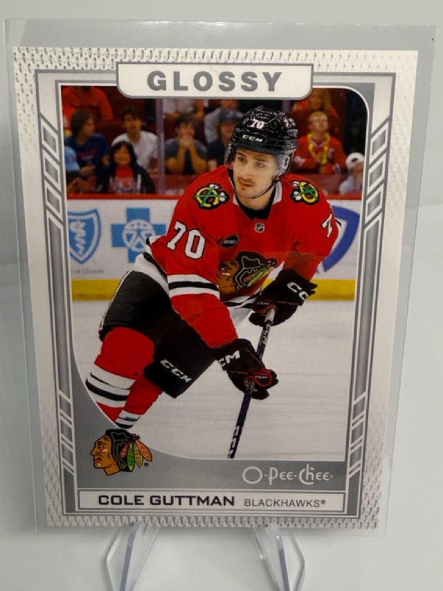 2023-24 Upper Deck - O-Pee-Chee Glossy Cole Guttman #R-32 front