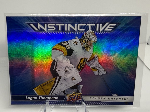 2023-24 Upper Deck - Instinctive Logan Thompson #IN-27 front
