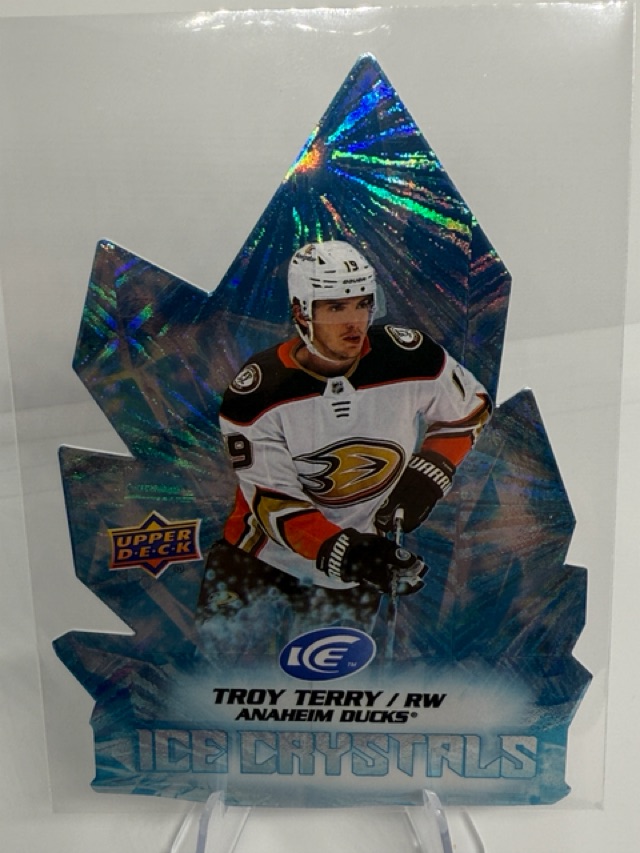 2022-23 Upper Deck Ice - Ice Crystals Troy Terry #IC-29 front