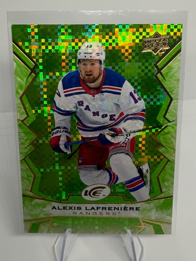 2022-23 Upper Deck Ice - Green Alexis Lafreniere #92 front