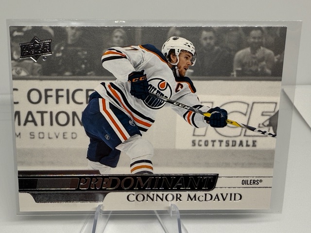 2020-21 Upper Deck - Predominant Connor McDavid #PR-3 front