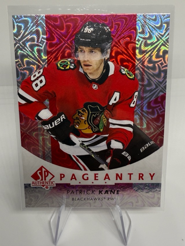 2022-23 SP Authentic - Pageantry Red Patrick Kane #P-7 front