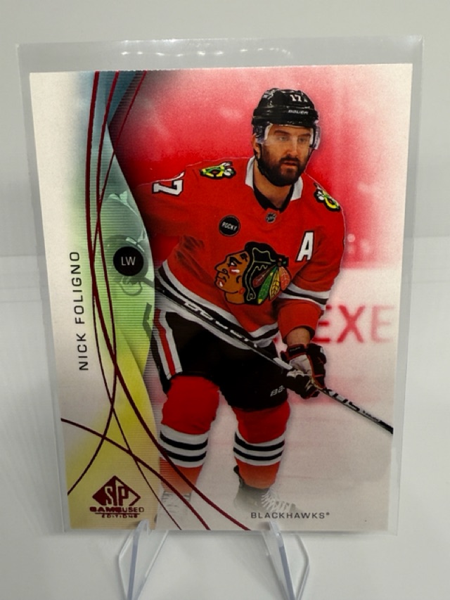 2024-25 SP Game Used - Red Nick Foligno #71 front