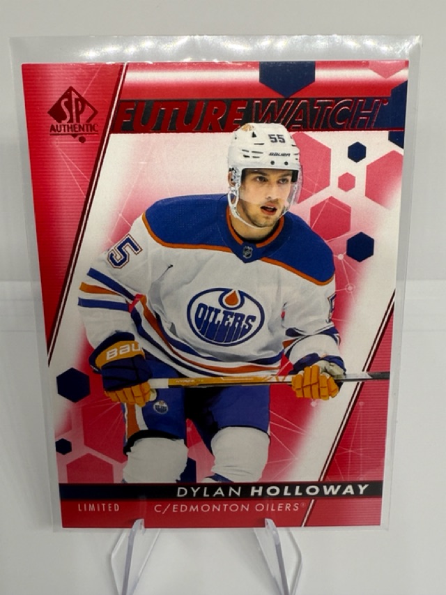 2022-23 SP Authentic - Limited Red Dylan Holloway #106 front