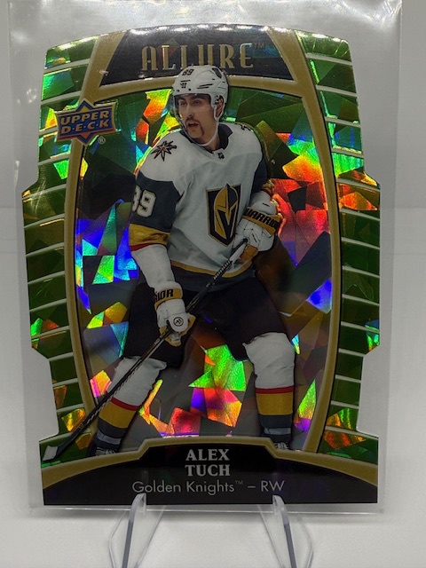 2019-20 Upper Deck Allure - Green Quartz Alex Tuch #33 SN99 front