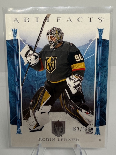 2022-23 Upper Deck Artifacts Robin Lehner #144 SN599 front