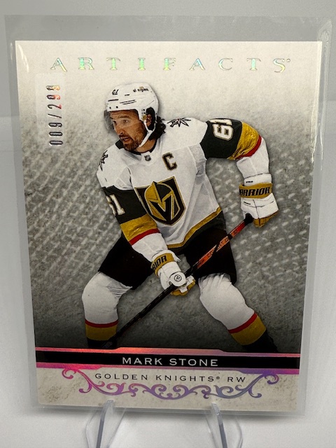 2021-22 Upper Deck Artifacts - Silver Spectrum Mark Stone #114 SN299 front