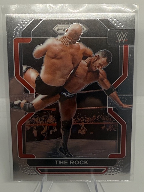 2022 Panini Prizm WWE The Rock #191 front
