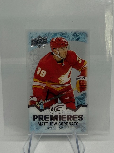 2023-24 Upper Deck Ice - Ice Premieres Minis Matthew Coronato #MI-25 front