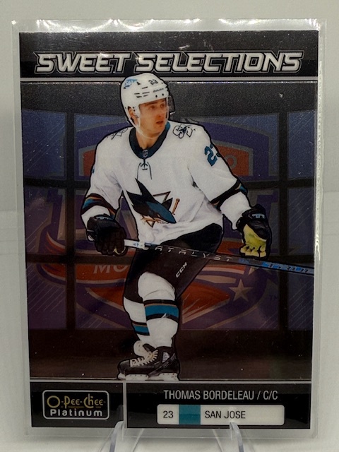 2022-23 O-Pee-Chee Platinum - Sweet-Selections Thomas Bordeleau #SS-14 front