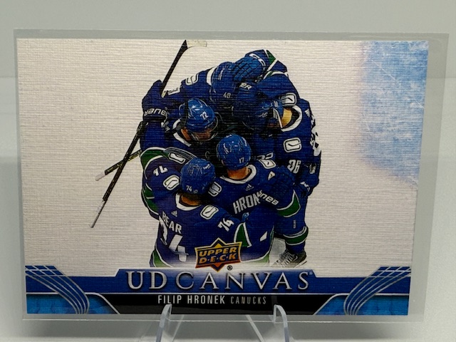 2023-24 Upper Deck - UD Canvas Filip Hronek #C81 front